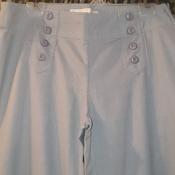 2 pairs of casual wide leg pants - Picture 4 of 6